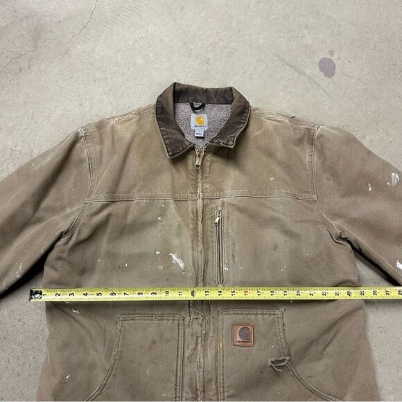 Carhartt Sherpa lined jacket size large - Picture 4 of 7
